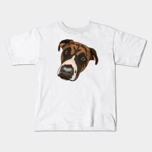 Boxer Dog Kids T-Shirt